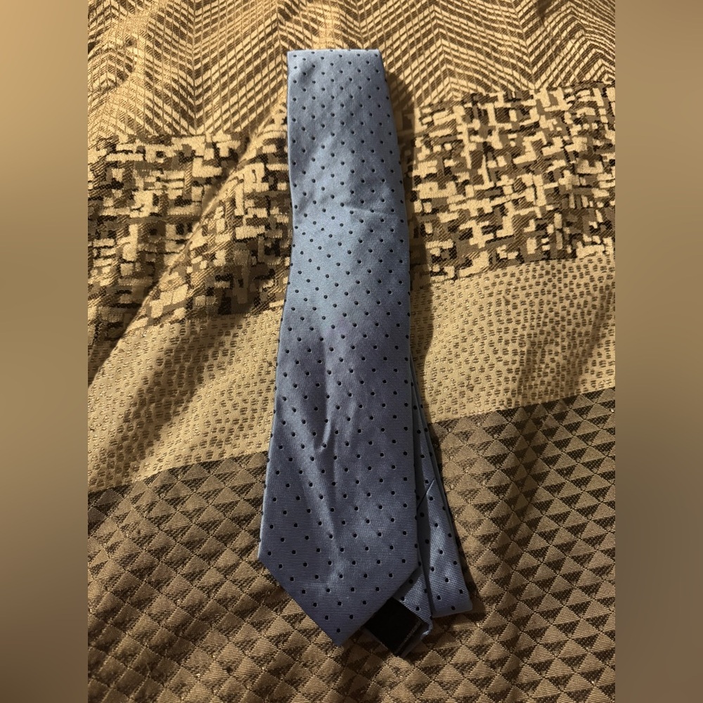 Blue Polka Dot Tie